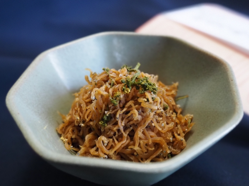 ふっくら柔らかい、ちりめん山椒。